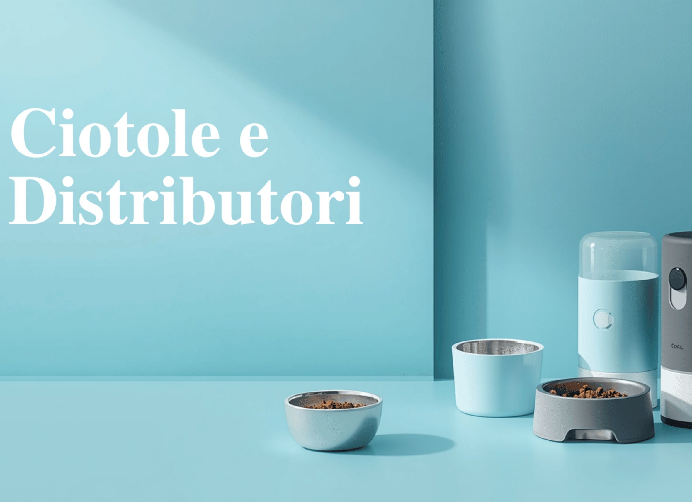 Ciotole e Distributori