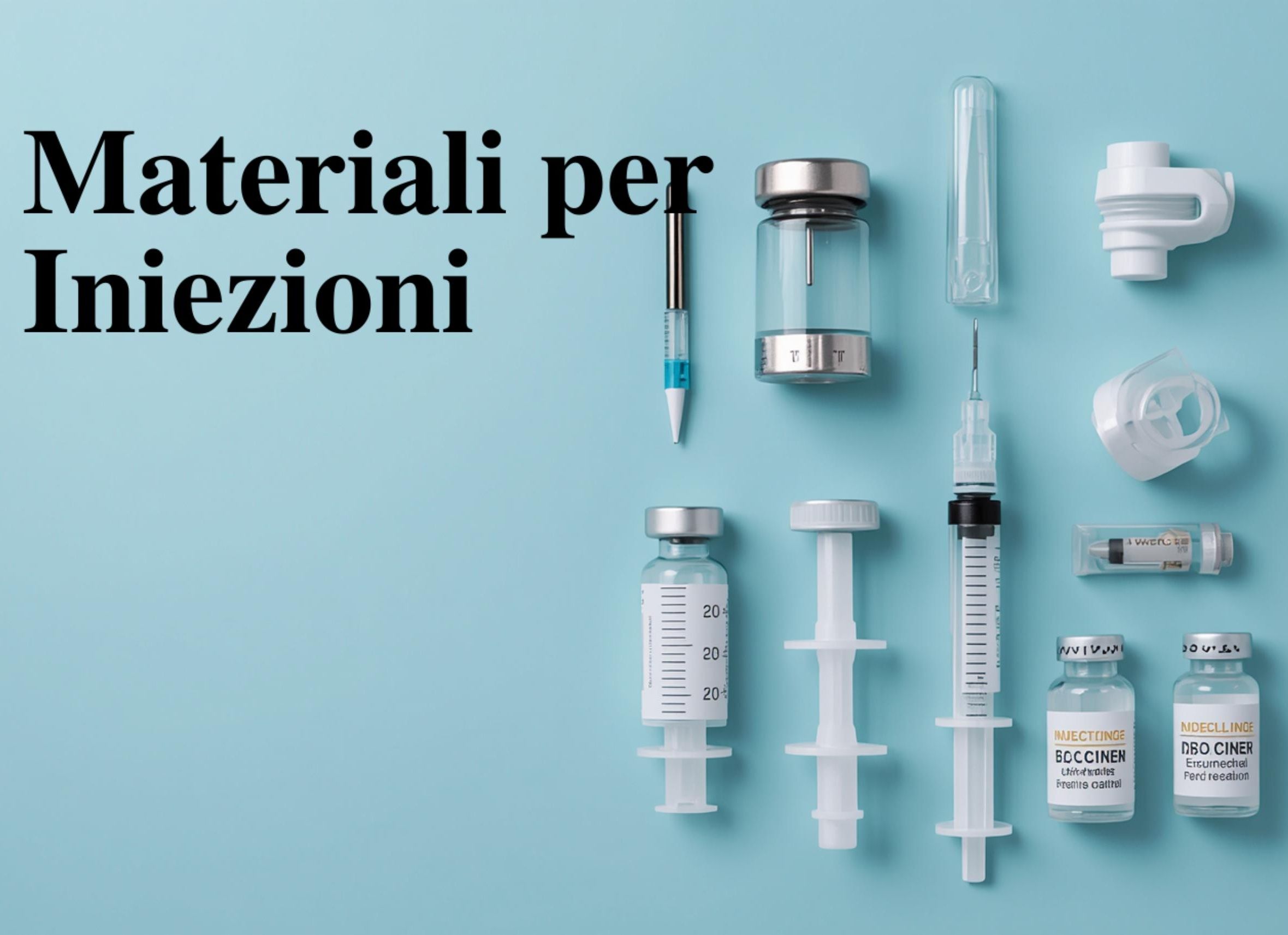Materiali per iniezioni