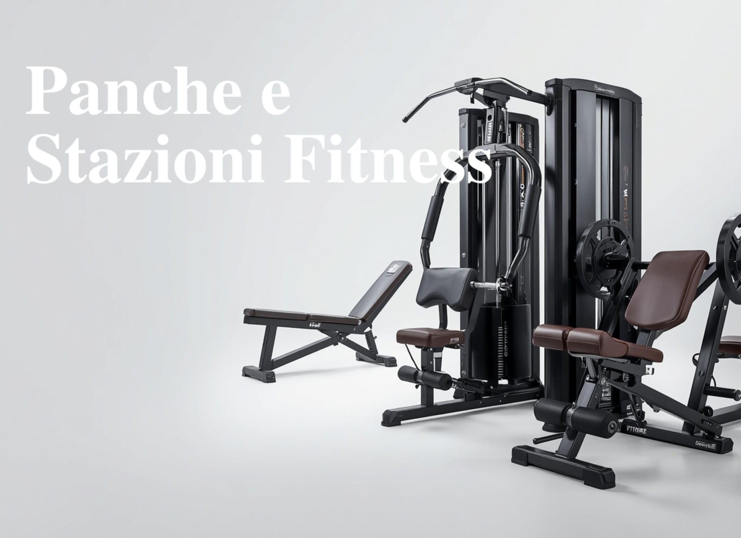 Stazioni Fitness e Panche